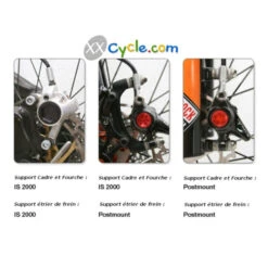 Adaptateur Frein à Disque XLC BR-X22 -Vélo Offre Speciale adaptateur frein a disque xlc br x22 2