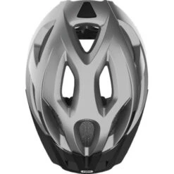 Casque Abus Aduro 2.0 - Argent Eclatant -Vélo Offre Speciale casque abus aduro 20 argent eclatant 3