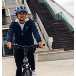 Casque Abus Hyban 2.0 - Bleu Glacier -Vélo Offre Speciale casque abus hyban 20 bleu glacier 4