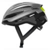 Casque Abus StormChaser - Argent Brillant -Vélo Offre Speciale casque abus stormchaser argent brillant