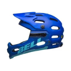 Casque Bell Super 3R MIPS Bleu Mat/Bleu Clair -Vélo Offre Speciale casque bell super 3r mips bleu mat bleu clair 2