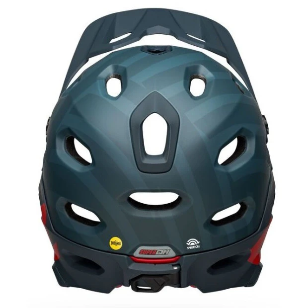 Casque Bell Super DH MIPS Bleu/Rouge 5 Casque Bell Super DH MIPS Bleu/Rouge – Image 3