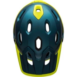 Casque Bell Super DH MIPS Bleu/Jaune Fluo 11 Casque Bell Super DH MIPS Bleu/Jaune Fluo -Vélo Offre Speciale casque bell super dh mips bleu jaune fluo 4