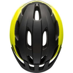 Casque Bell Trace Noir Mat/Jaune Fluo -Vélo Offre Speciale casque bell trace noir mat jaune fluo 1