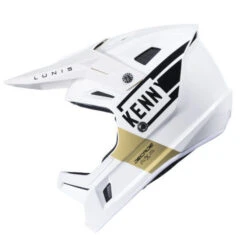 Casque Intégral Kenny Decade MIPS Lunis Blanc/Or -Vélo Offre Speciale casque integral kenny decade mips lunis blancor 1