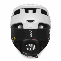 Casque Intégral POC Otocon Race MIPS Blanc/Noir -Vélo Offre Speciale casque integral poc otocon race mips blanc noir 2