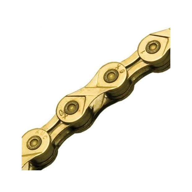 Chaîne 9 V KMC X9 L Gold 4 Chaîne 9 V KMC X9 L Gold – Image 2