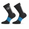 Chaussettes Hiver Assos Winter Noir/Bleu 2 Chaussettes Hiver Assos Winter Noir/Bleu -Vélo Offre Speciale chaussettes hiver assos winter noir bleu