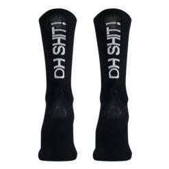 Chaussettes VTT Eté Northwave Oh Shit! Noir/Blanc