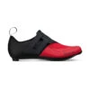 Chaussures De Triathlon Fizik Transiro R4 Powerstrap - Noir / Rouge -Vélo Offre Speciale chaussures de triathlon fizik transiro r4 powerstrap noir rouge