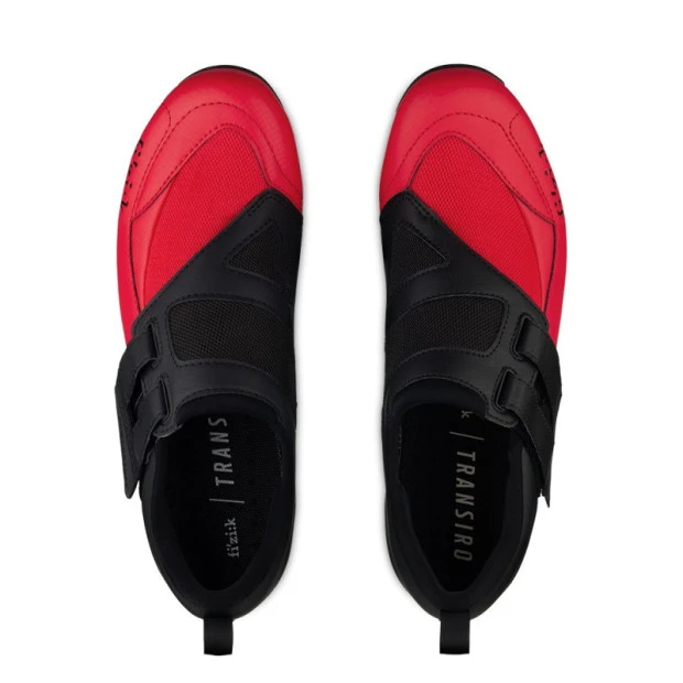 Chaussures De Triathlon Fizik Transiro R4 Powerstrap - Noir / Rouge 6 Chaussures De Triathlon Fizik Transiro R4 Powerstrap - Noir / Rouge – Image 4