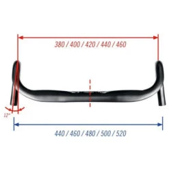 Cintre Gravel FSA Adventure 31,8mm Noir/Blanc -Vélo Offre Speciale cintre gravel fsa adventure 318mm noir blanc 2