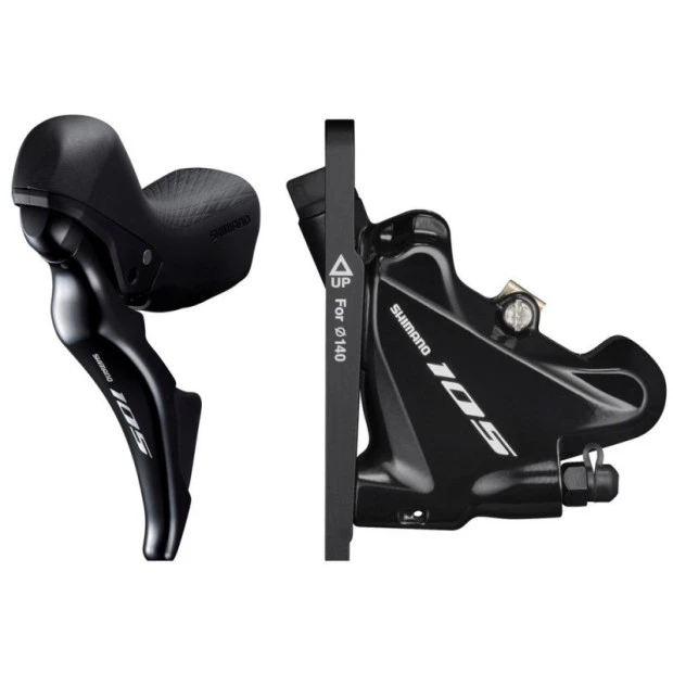 Frein à Disque Hydraulique Complet Shimano 105 ST-R7025/BR-R7070 - Avant 3 Frein à Disque Hydraulique Complet Shimano 105 ST-R7025/BR-R7070 - Avant