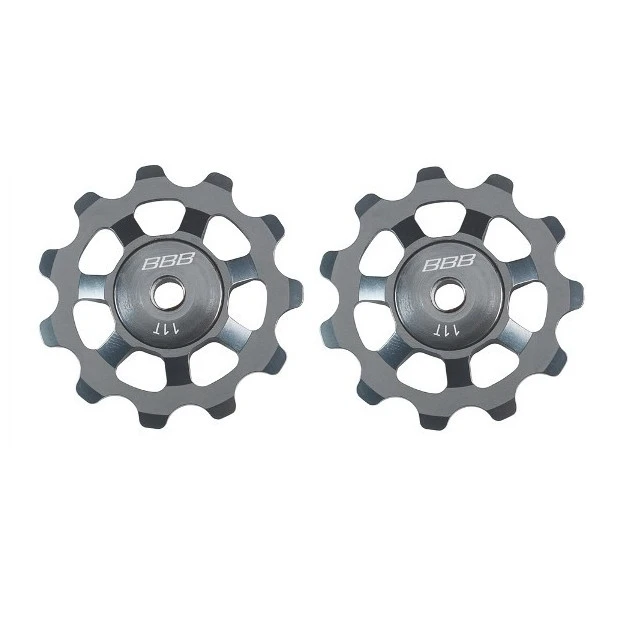 Galet Dérailleur BBB Aluboys BDP-21 - Roulement Inox 3 Galet Dérailleur BBB Aluboys BDP-21 - Roulement Inox