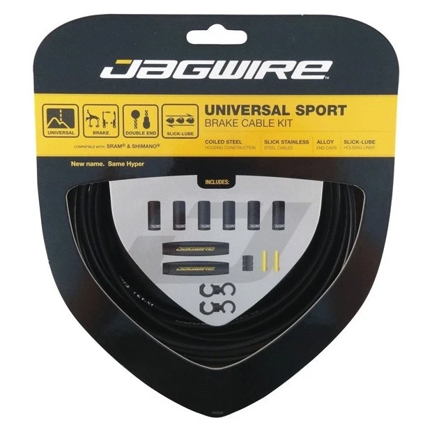 Kit Câble Frein Jagwire Universal Sport - Noir UCK400 3 Kit Câble Frein Jagwire Universal Sport - Noir UCK400