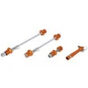 Kit De Blocages Rapides Antivol XLC QR-L08 Orange -Vélo Offre Speciale kit de blocages rapides antivol xlc qr l08 orange