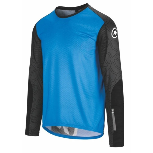 Maillot Manches Longues VTT Assos Trail - Bleu 4 Maillot Manches Longues VTT Assos Trail - Bleu – Image 2
