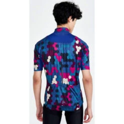 Maillot Route Homme Craft Advanced Endur Graphic Multicolore Bleu -Vélo Offre Speciale maillot route homme craft advanced endur graphic multicolore bleu 2
