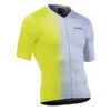 Maillot Route Manches Courtes Northwave Blade Gris/Jaune Fluo -Vélo Offre Speciale maillot route manches courtes northwave blade gris jaune fluo