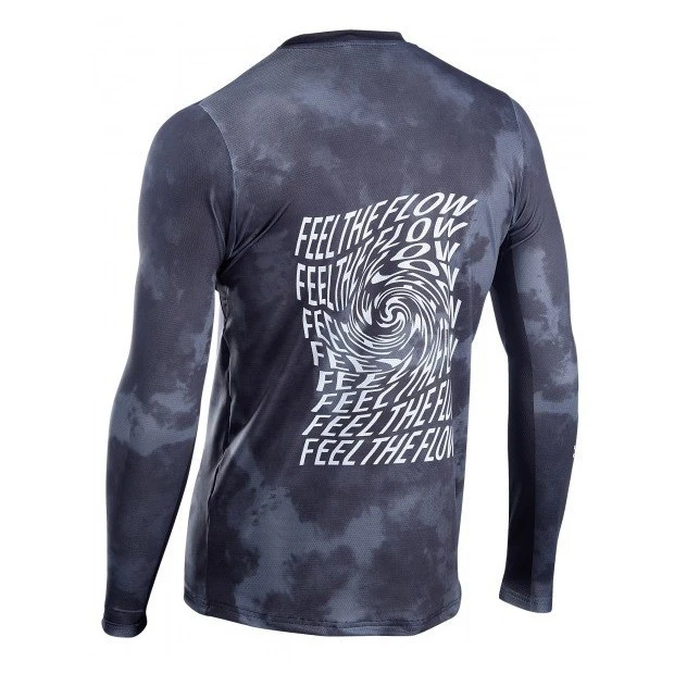 Maillot VTT Manches Longues Northwave Bomb Gris 4 Maillot VTT Manches Longues Northwave Bomb Gris – Image 2