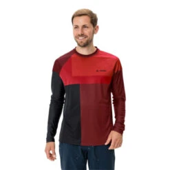 Maillot VTT Manches Longues Vaude Moab LS VI Rouge Brillant 8 Maillot VTT Manches Longues Vaude Moab LS VI Rouge Brillant -Vélo Offre Speciale maillot vtt manches longues vaude moab ls vi rouge brillant 2