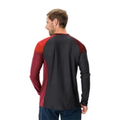 Maillot VTT Manches Longues Vaude Moab LS VI Rouge Brillant 9 Maillot VTT Manches Longues Vaude Moab LS VI Rouge Brillant -Vélo Offre Speciale maillot vtt manches longues vaude moab ls vi rouge brillant 3