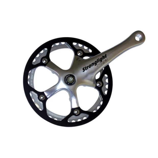 Pédalier Stronglight MYGAL S - Simple Argent 3 Pédalier Stronglight MYGAL S - Simple Argent