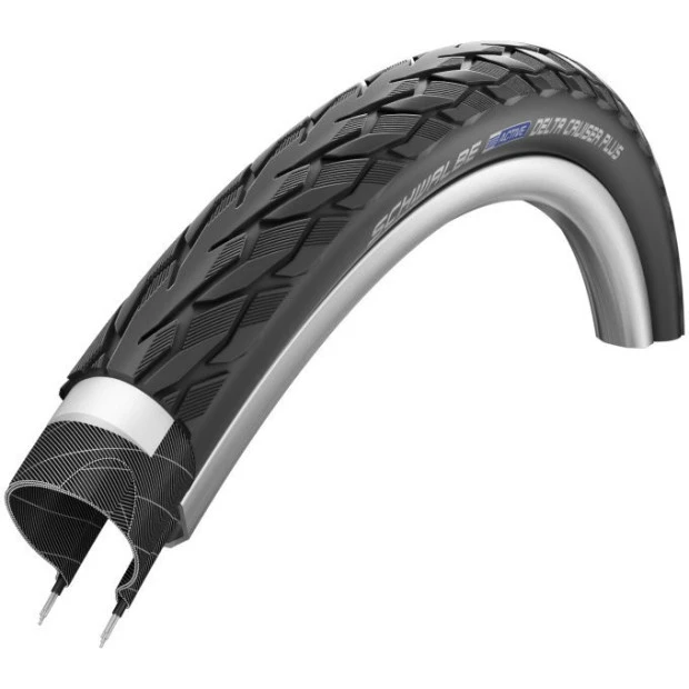 Pneu Schwalbe Delta Cruiser 28" - 32-622 (28x1.25) - Noir 3 Pneu Schwalbe Delta Cruiser 28" - 32-622 (28x1.25) - Noir