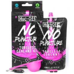 Préventif Anti-Crevaison Muc-Off No Puncture Outils Inclus - 140ml -Vélo Offre Speciale preventif anti crevaison muc off no puncture outils inclus 140ml 1