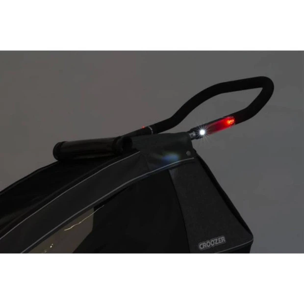 Remorque Enfant Biplace Croozer Vaaya 2 Bleu Graphite 7 Remorque Enfant Biplace Croozer Vaaya 2 Bleu Graphite – Image 5