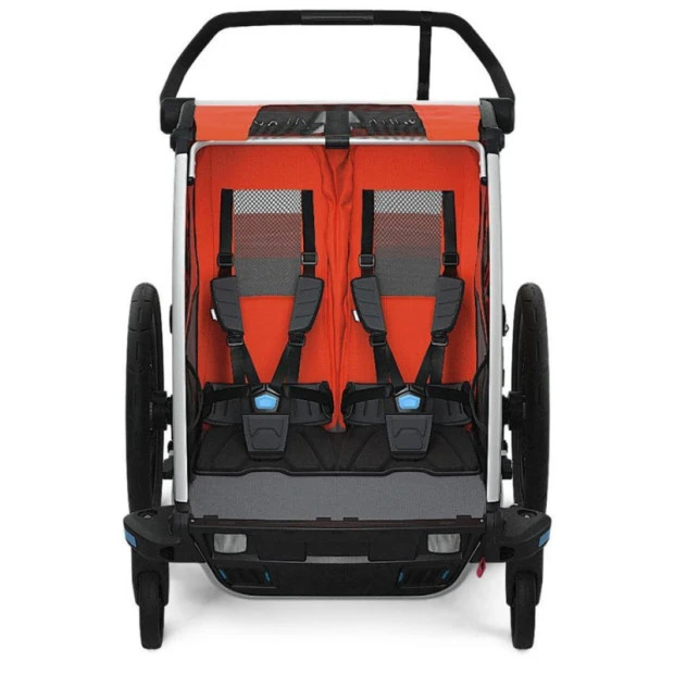 Thule Remorque Enfant Chariot Cross 2 - 2 Places - Orange 8 Thule Remorque Enfant Chariot Cross 2 - 2 Places - Orange – Image 6