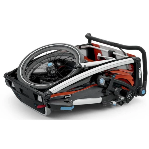 Thule Remorque Enfant Chariot Cross 2 - 2 Places - Orange 10 Thule Remorque Enfant Chariot Cross 2 - 2 Places - Orange – Image 8