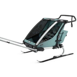 Remorque Enfant Thule Chariot Cross 2 Alaska -Vélo Offre Speciale remorque enfant thule chariot cross 2 alaska 4