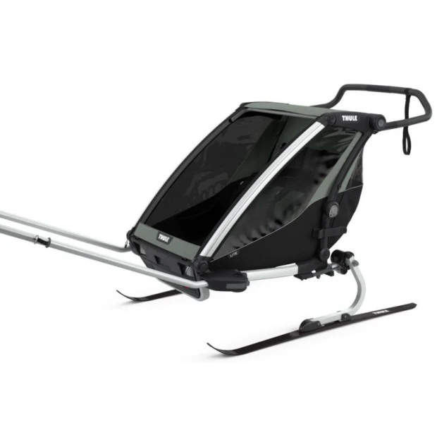 Remorque Enfant Thule Chariot Lite 2 Agave/Noir 7 Remorque Enfant Thule Chariot Lite 2 Agave/Noir – Image 5