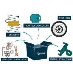 Roue Avant Avec Moteur Electrique Intégré Teebike 20" Reconditionnée -Vélo Offre Speciale roue avant avec moteur electrique integre teebike 20 reconditionnee 4