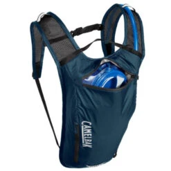 Sac Hydratation VTT Camelbak Classic Light - Vol. 4 L / Poche à Eau 2 L - Bleu Marine -Vélo Offre Speciale sac hydratation vtt camelbak classic light vol 4 l poche a eau 2 l bleu 2