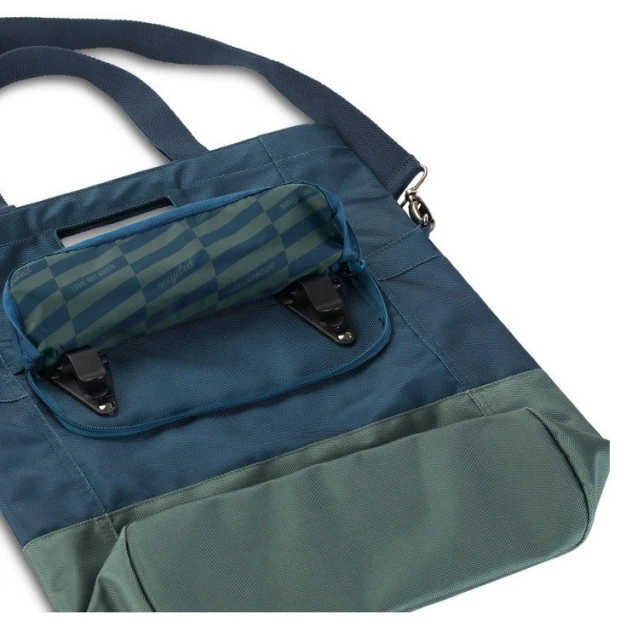 Sacoche Arrière Urban Proof Shopper 20L Bleu/Vert 5 Sacoche Arrière Urban Proof Shopper 20L Bleu/Vert – Image 3