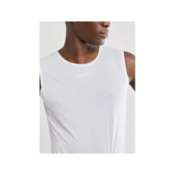 Sous-maillot Sans Manche Craft Pro Dry Nanoweight SL - Blanc -Vélo Offre Speciale sous maillot sans manche craft pro dry nanoweight sl blanc 4