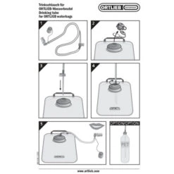 Tuyau Flexible Pour Poche à Eau Ortlieb - N4201 -Vélo Offre Speciale tuyau flexible pour poche a eau ortlieb n4201 3