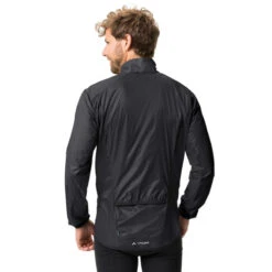 Veste Coupe-vent Vaude Matera Air Jacket - Noir -Vélo Offre Speciale veste coupe vent vaude matera air jacket noir 1 3