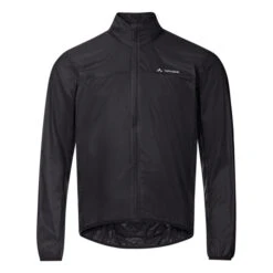 Veste Coupe-vent Vaude Matera Air Jacket - Noir -Vélo Offre Speciale veste coupe vent vaude matera air jacket noir 1 4